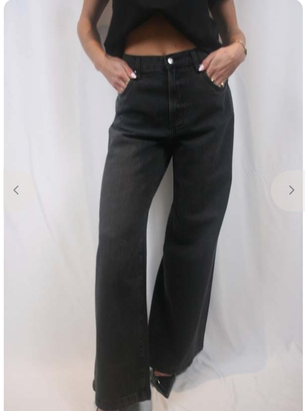 Pistola Jadyn Low Slung Palazzo Jeans -